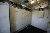 Электрощитовая модульной котельной 1 МВт