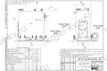 Чертеж котла на древесных отходах 0.3 МВт