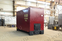 Котел промышленный на твердом топливе